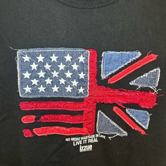Izzue Union Jack patch T-shirt - Picture 4 of 11